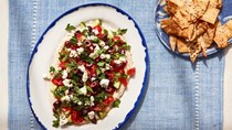 Greek layer dip