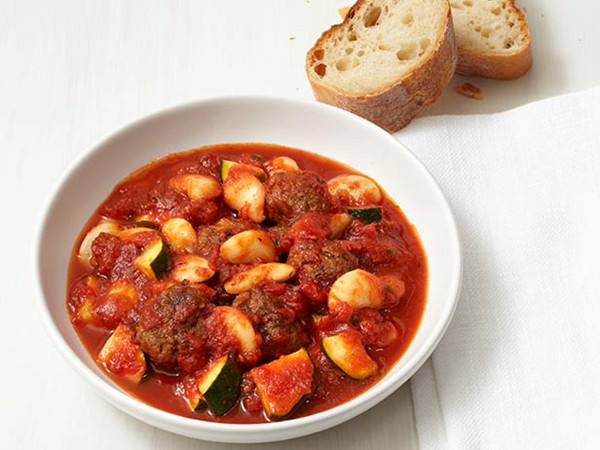 Greek meatball stew
