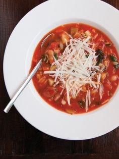 Greek minestrone soup
