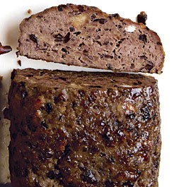 Greek olive, red wine, and feta meatloaf