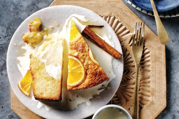 Greek orange filo cake (Portokalopita)