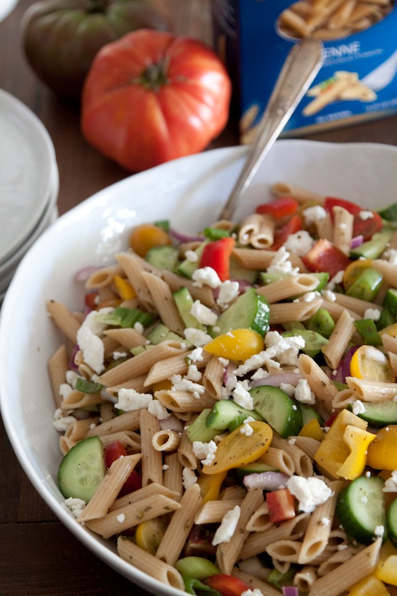 Greek pasta salad recipe | Eat Your Books