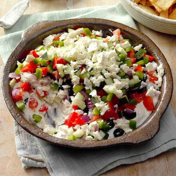 Greek pita spread