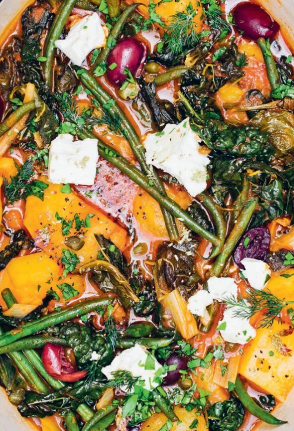 Greek potato stew
