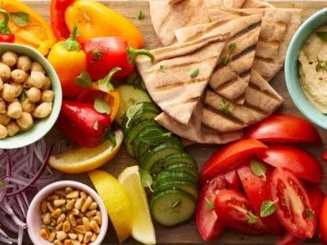 Greek salad board