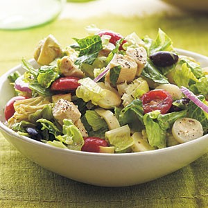 Greek salad bowl