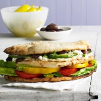 Greek salad club
