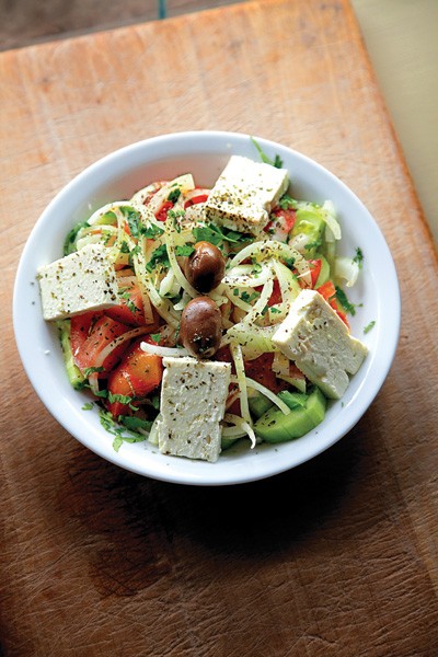 Greek salad (Horiatiki) 