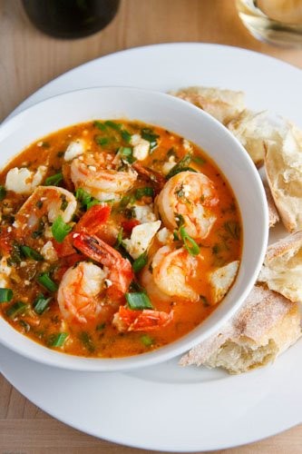 Greek shrimp (Garides Tourkolimano)