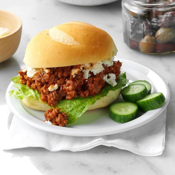 Greek sloppy Joes