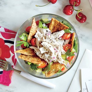 Greek-style chicken salad