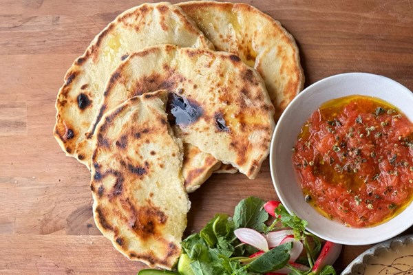 Greek style flatbreads (Pitta)