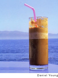 Greek-style frappe