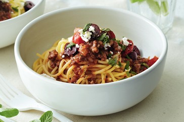 Greek-style pasta