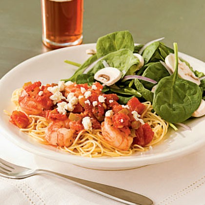 Greek-style scampi