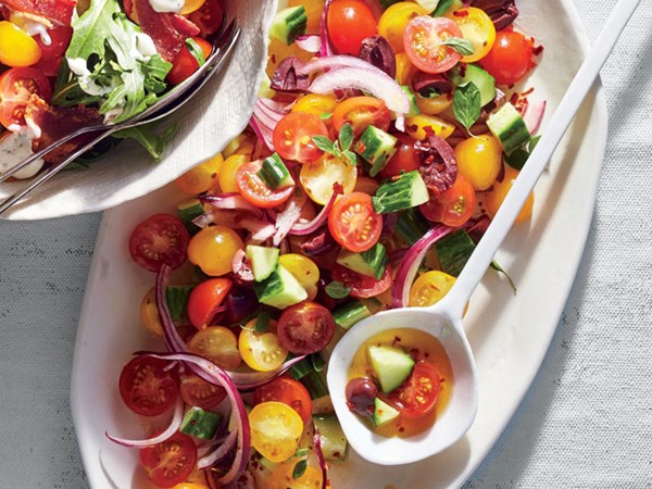 Greek tomato salad