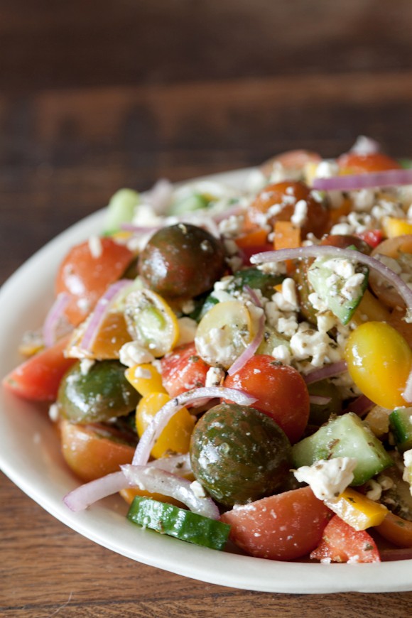 Greek village salad