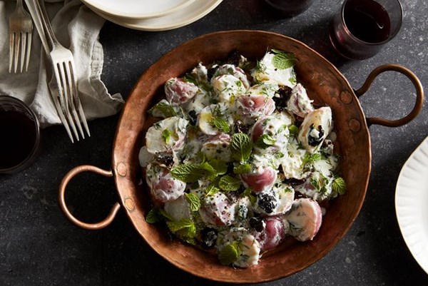 Greek yogurt potato salad
