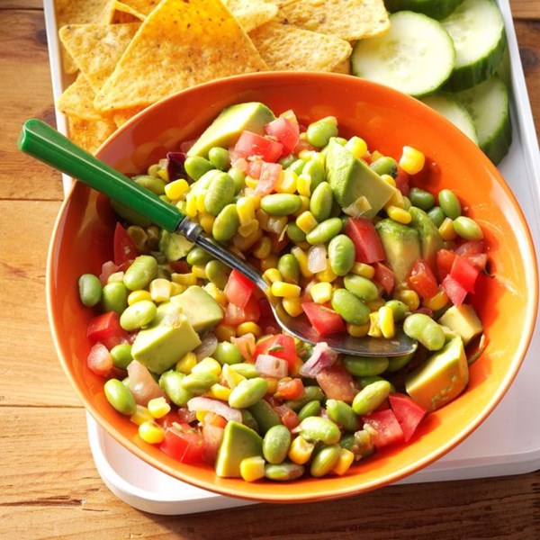 Green & gold salsa