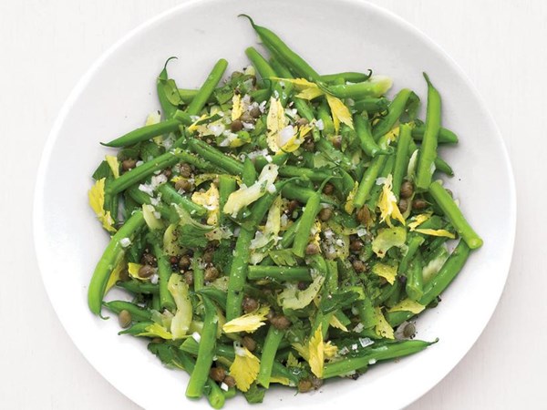 Green bean and celery salad