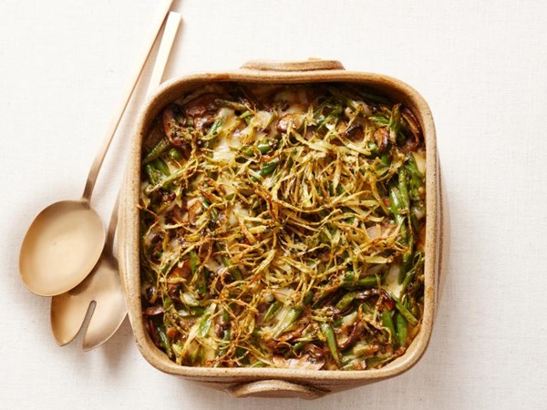 Green bean casserole mash-up