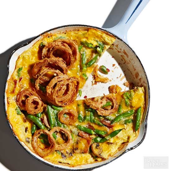 Green bean frittata