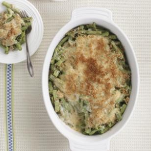 Green bean gratin