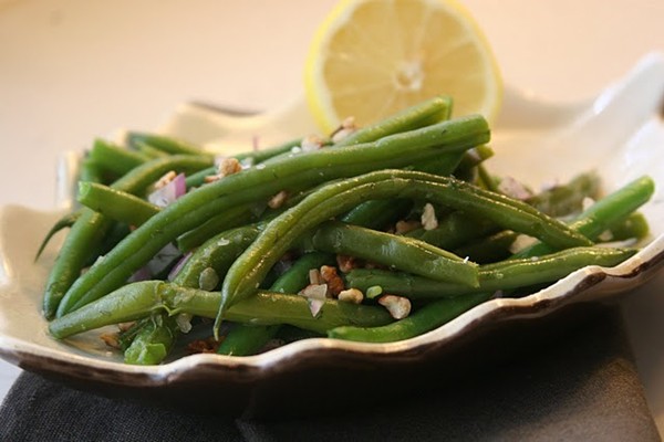 Green bean summer salad 