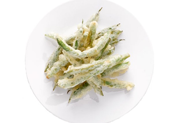 Green bean tempura