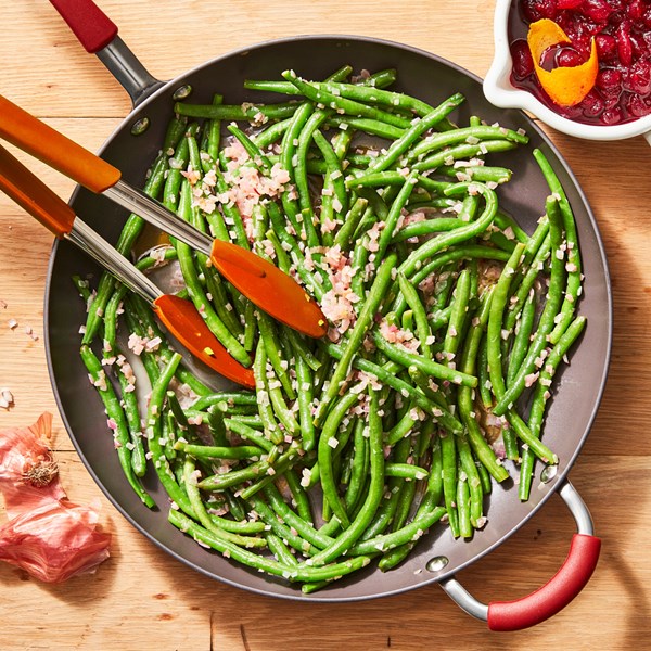 Green beans & shallots 