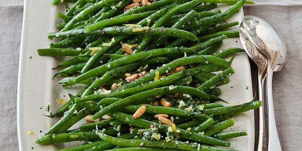 Green beans gremolata