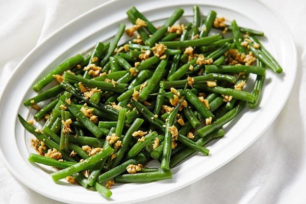 Green beans in ginger sauce