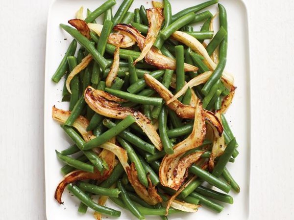 Green beans with fennel