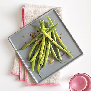 Green beans with lime