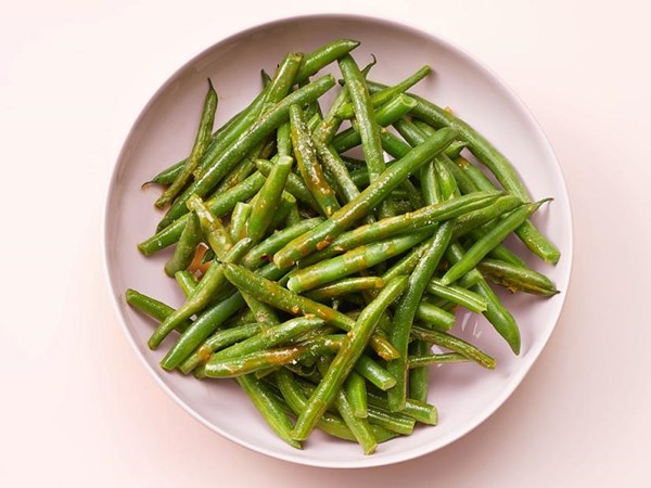 Green beans with magic sauce