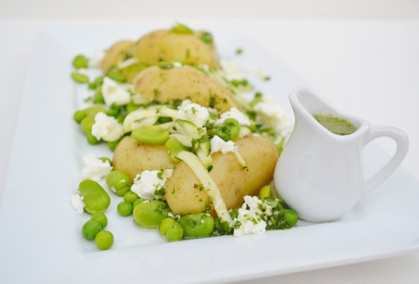 Green charlotte salad