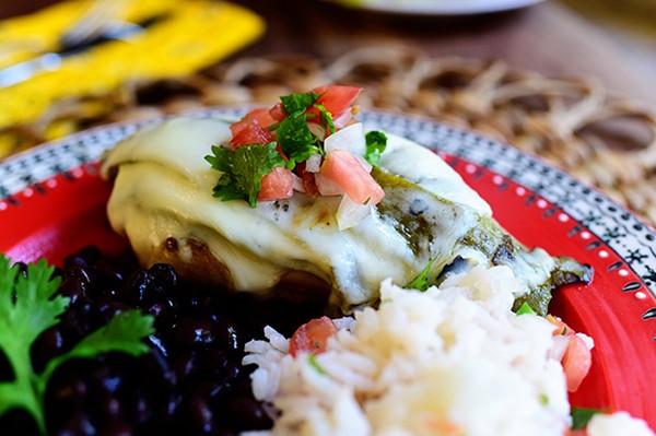 Green chile chicken