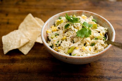 Green chile chicken salad