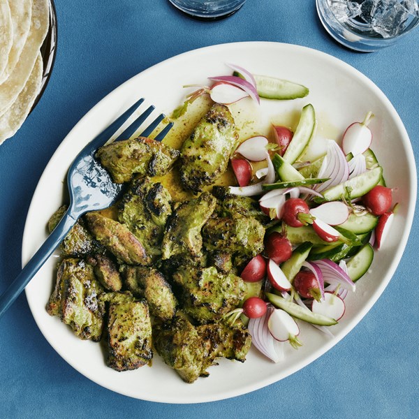 Green chutney chicken 