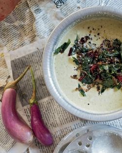 Green coconut chutney