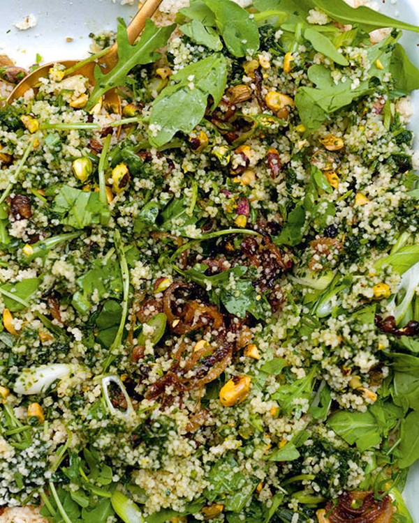 Green couscous