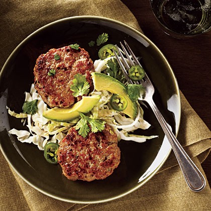 Green curry fritters
