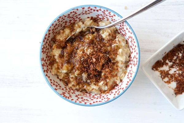 Green curry oatmeal