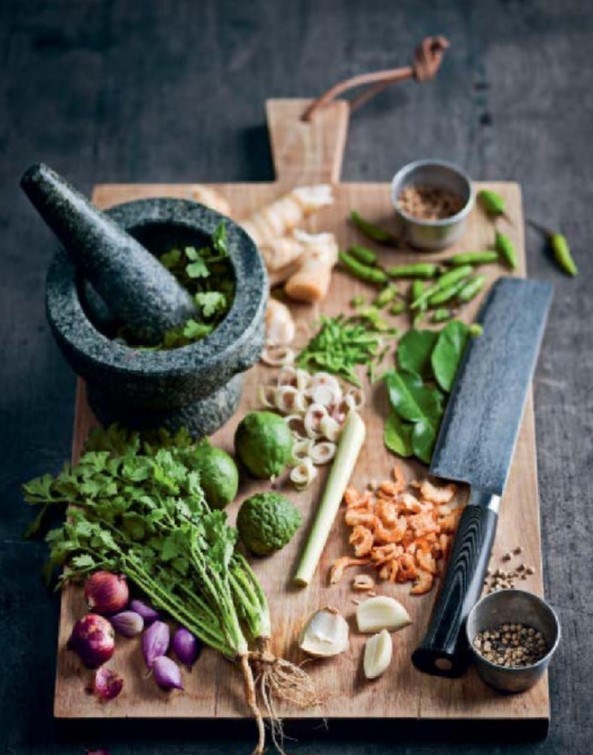 Green curry paste