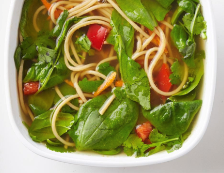Green curry vegetable soup