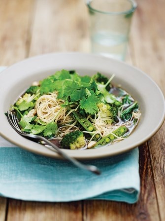 Green dream noodle soup [Sarah Tildesley]