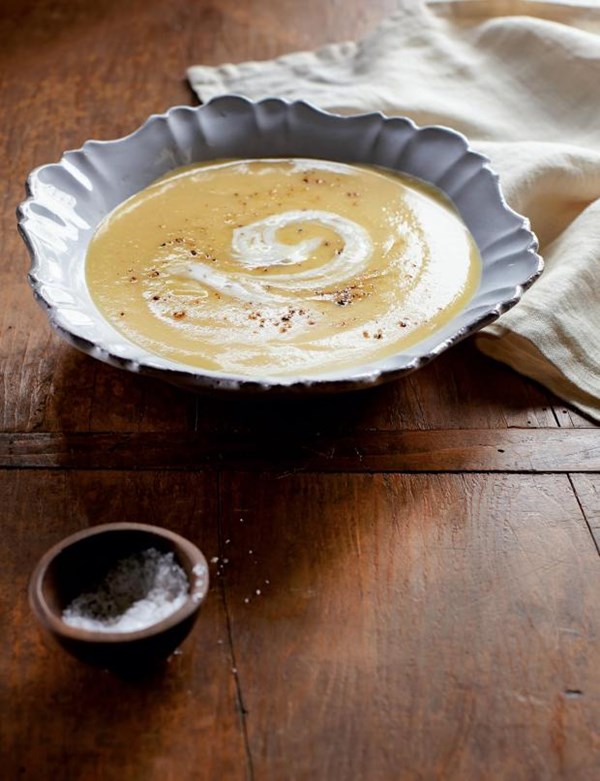 Green Garlic New Potato Soup Green Garlic New Potato Soup