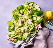 Green goddess avocado salad