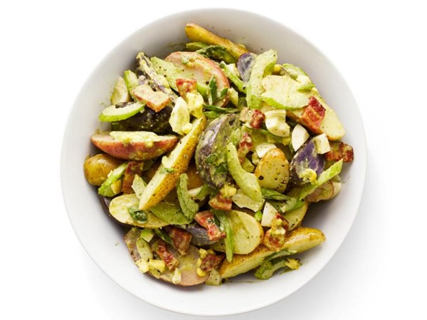 Green goddess potato salad