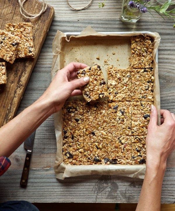 Green granola bars